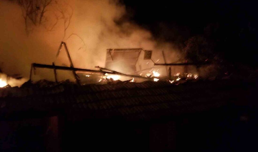 Çorum'un Alaca ilçesine bağlı İmat köyünde, 2 ev, 2 garaj