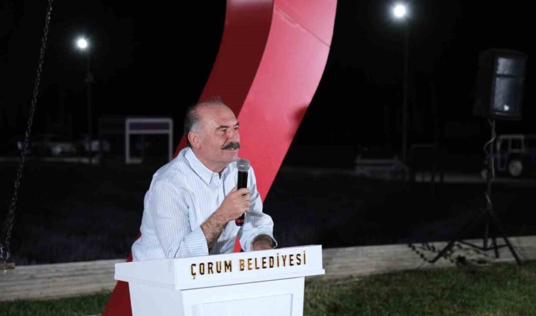 Çorum’da lavanta bahçesinde şiir dolu gece Çorum Belediyesi, lavanta bahçesinde
