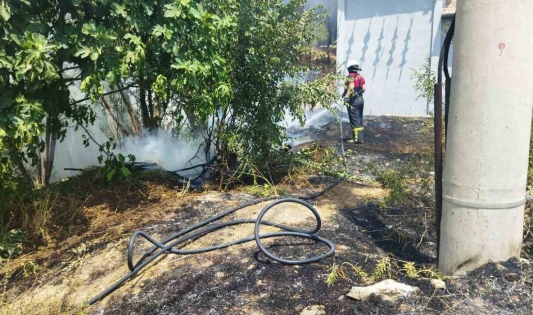 Çorum'un Osmancık ilçesinde çıkan orman yangını, hızlı müdahale sayesinde kontrol