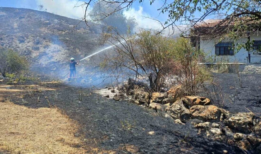 Çorum’da otluk alanda yangın: Evlere sıçramasını itfaiye önledi Çorum'un Alaca ilçesinde Değirmendere