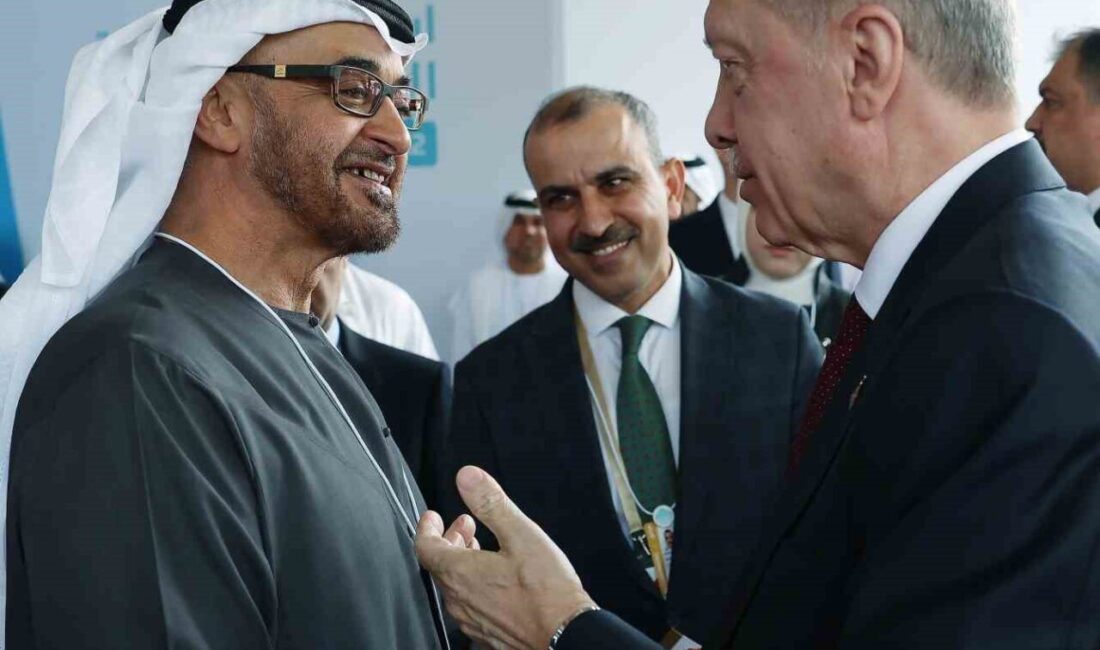 Cumhurbaşkanı Erdoğan, Birleşik Arap Emirlikleri Devlet Başkanı Al Nahyan ile