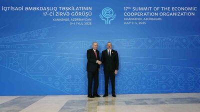 Cumhurbaşkanı Recep Tayyip Erdoğan, Azerbaycan'da Ekonomik İşbirliği Teşkilatı (EİT) 17.