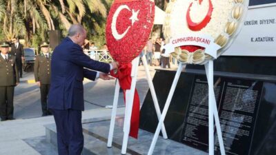 Cumhurbaşkanı Erdoğan, KKTC'deki 20 Temmuz Barış ve Özgürlük Bayramı'nda Atatürk