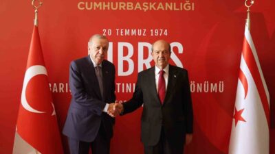 Cumhurbaşkanı Erdoğan, KKTC'deki açılış ve temel atma törenlerinde, ülkenin Doğu