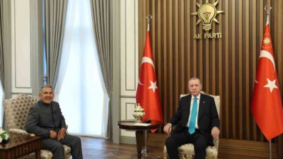 Cumhurbaşkanı Erdoğan, Tataristan Cumhurbaşkanı Minnihanov’la görüştü. AK Parti Genel Merkezi'nde