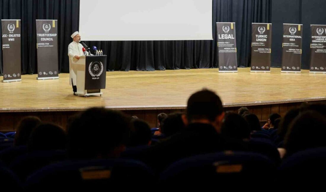 Diyanet İşleri Başkanı Prof. Dr. Ali Erbaş, BM'nin dünya sorunlarına