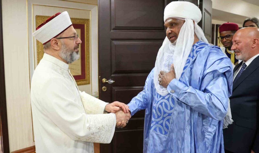 Diyanet İşleri Başkanı Erbaş, Nijer’in Damagaram Sultanı Sanda’yı ağırladı Diyanet İşleri Başkanı Ali