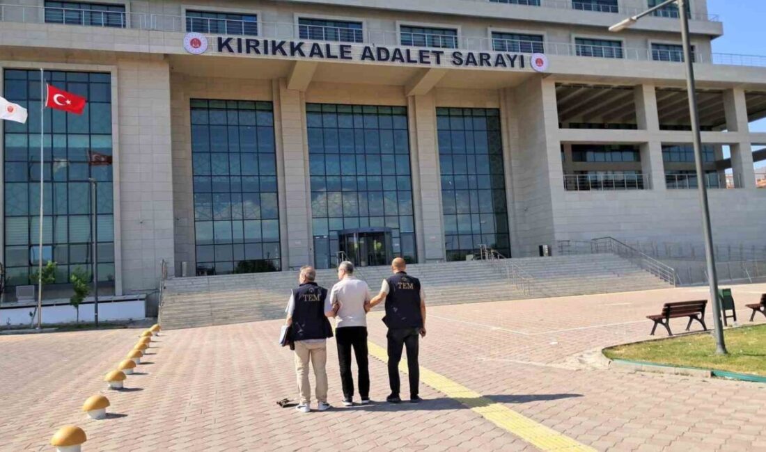 Kırıkkale'de FETÖ üyesi olduğu belirlenen ve hakkında kesinleşmiş hapis cezası