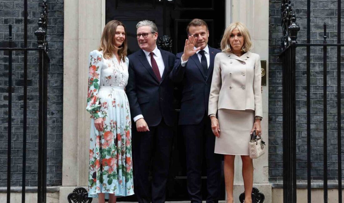 Fransa Cumhurbaşkanı Macron ile İngiltere Başbakanı Starmer ile görüştü Fransa Cumhurbaşkanı Macron, Londra'da