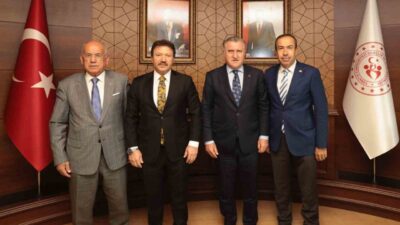 Gençlik ve Spor Bakanı Osman Aşkın Bak, MKE Ankaragücü Onursal