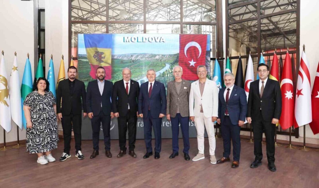 Ankara Ticaret Odası (ATO) Başkanı Gürsel Baran, Moldova Büyükelçisi Dmitri