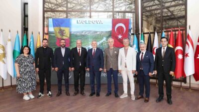 Ankara Ticaret Odası (ATO) Başkanı Gürsel Baran, Moldova Büyükelçisi Dmitri