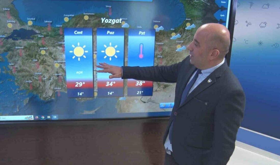 Meteoroloji Genel Müdürlüğü Hava Tahmin Uzmanı Kenan Yüksel, yüksek sıcaklıkların