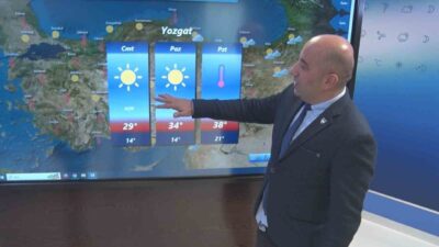 Meteoroloji Genel Müdürlüğü Hava Tahmin Uzmanı Kenan Yüksel, yüksek sıcaklıkların