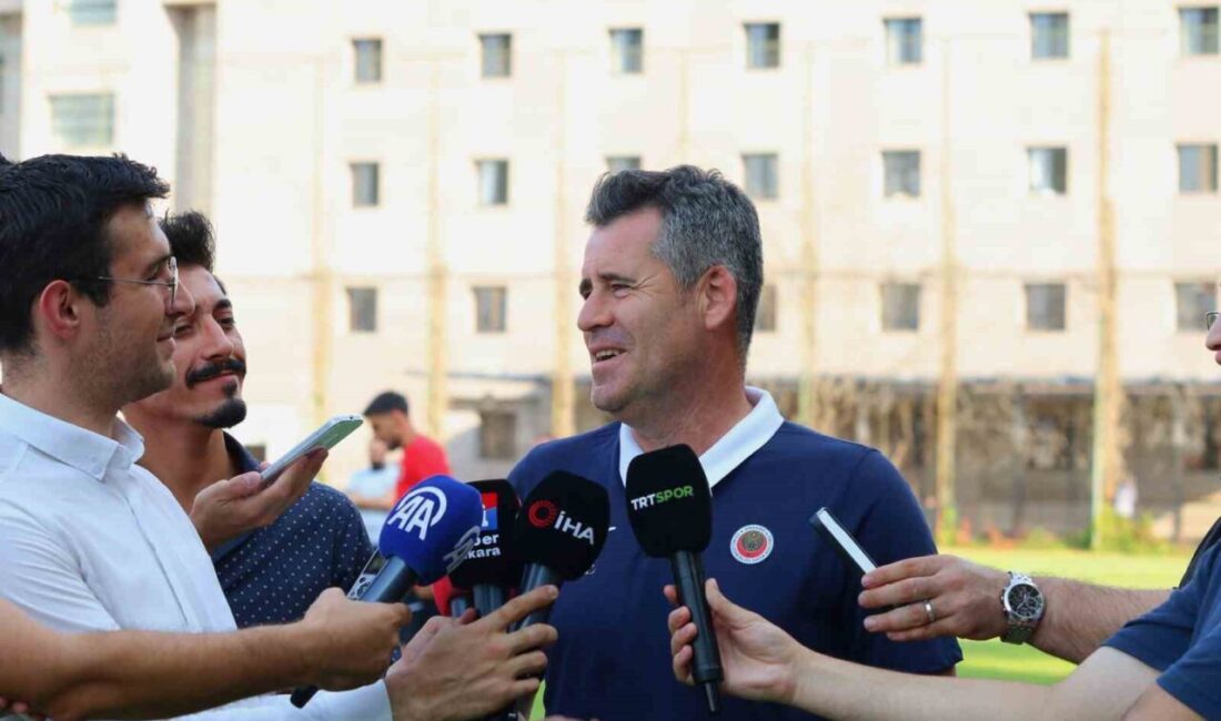 Hüseyin Eroğlu: “Süper Lig’de ilk sene ilk 10 içinde bitirmek istiyoruz” Gençlerbirliği Teknik Direktörü Hüseyin