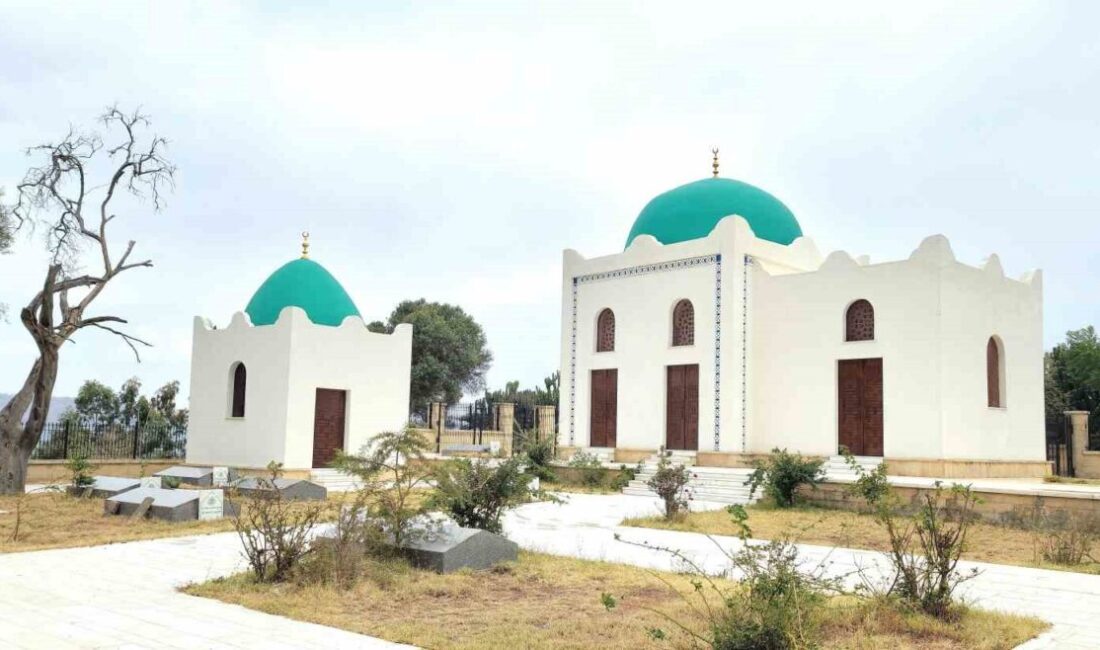 İç savaşta zarar gören Necaşi Türbesi ve Camii yeniden restore edildi TİKA, Etiyopya’da Necaşi Türbesi