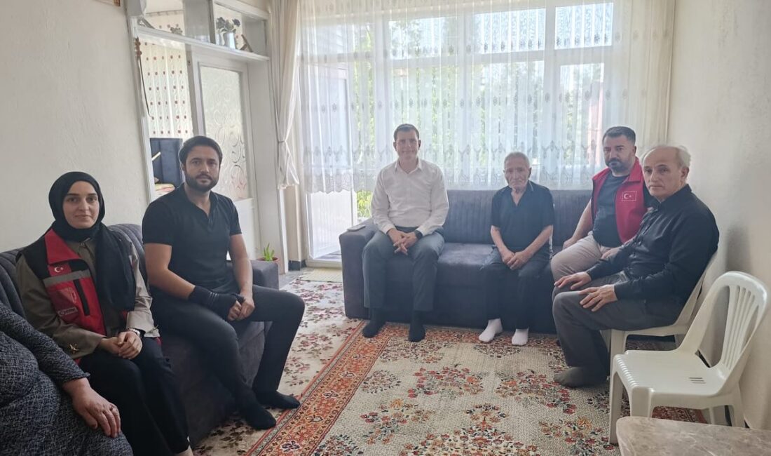 Kaymakam Mehmet Halis Aydın’dan Kıbrıs Gazisine Anlamlı Ziyaret
