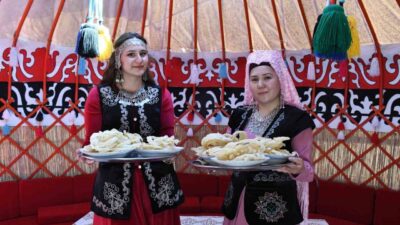 Kırgız Türkleri Yenifakılı'da 3 bin yıllık geleneklerini UNESCO listesindeki Boz