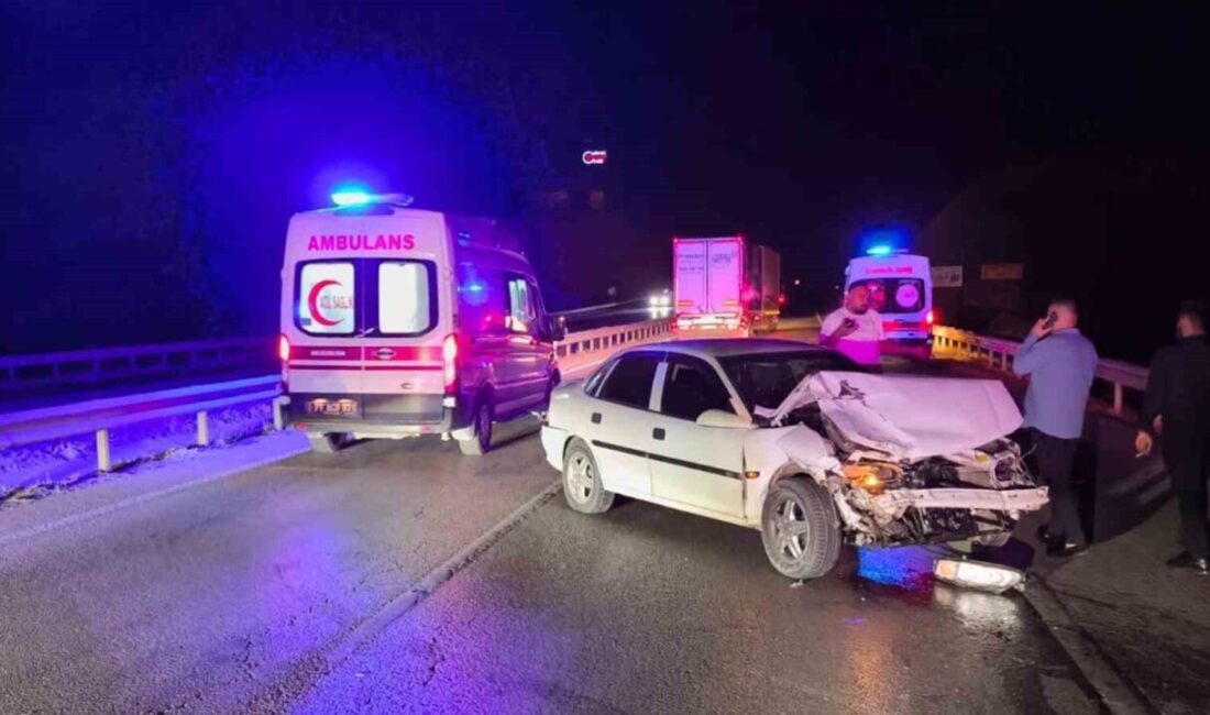 Kırıkkale’de iki otomobil çarpıştı: 4 yaralı Kırıkkale-Ankara D-200 karayolunda meydana