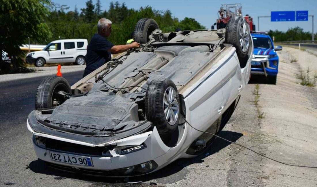 Kırıkkale'de aynı aileden 3'ü çocuk 6 kişi, kontrolden çıkan otomobilin