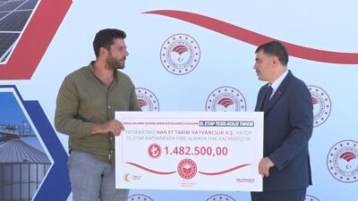 Ankara'da düzenlenen törenle Kırsal Kalkınma Programı kapsamında hibe alarak tamamlanan