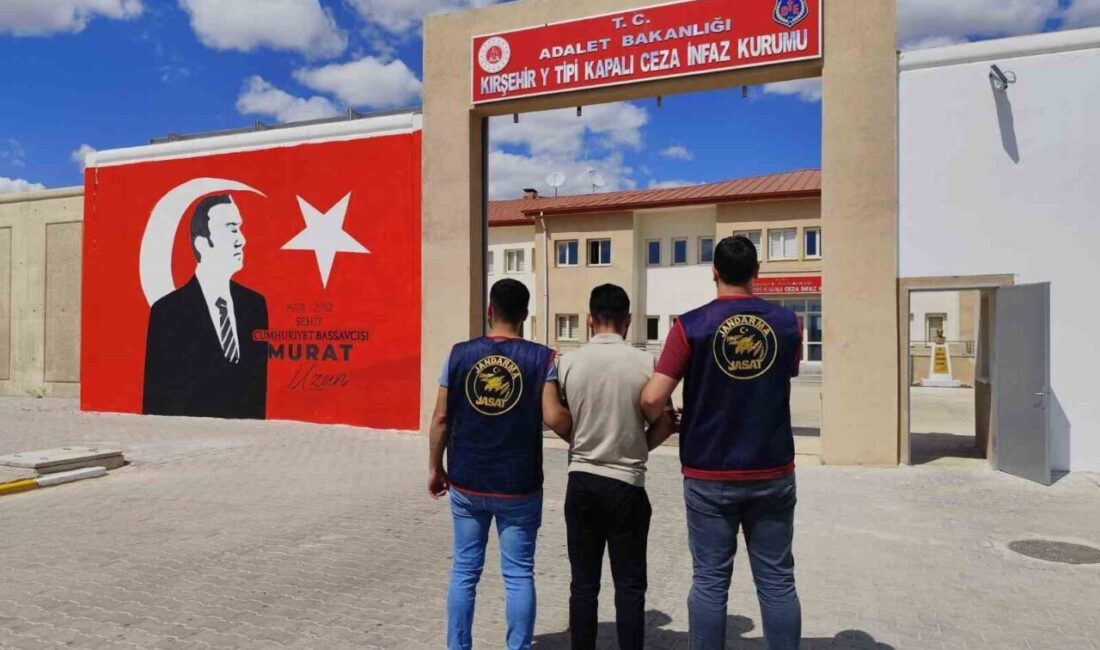 Kırşehir’de kesinleşmiş hapis cezası bulunan hükümlü yakalandı Kırşehir'de hakkında kesinleşmiş 8