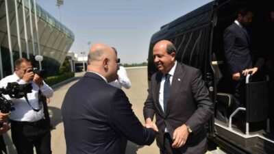 KKTC Cumhurbaşkanı Ersin Tatar, Azerbaycan'ın başkenti Bakü'ye resmi ziyaret gerçekleştirdi.