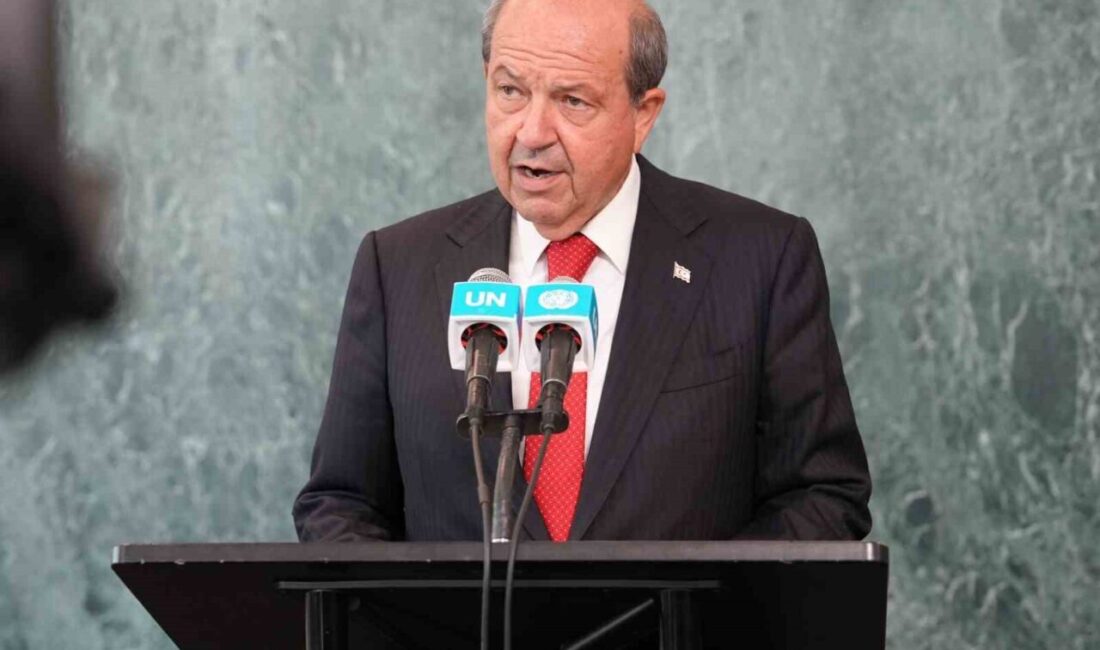 KKTC Cumhurbaşkanı Ersin Tatar, Birleşmiş Milletler'deki toplantı sonrasında Kıbrıs Türk