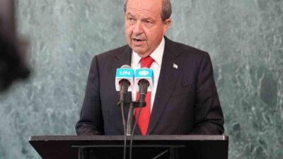 KKTC Cumhurbaşkanı Ersin Tatar, Birleşmiş Milletler'deki toplantı sonrasında Kıbrıs Türk