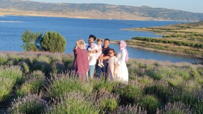 Yozgat'taki Lavanta Bahçeleri, yaz aylarında ziyaretçilerin ilgi odağı haline geldi.