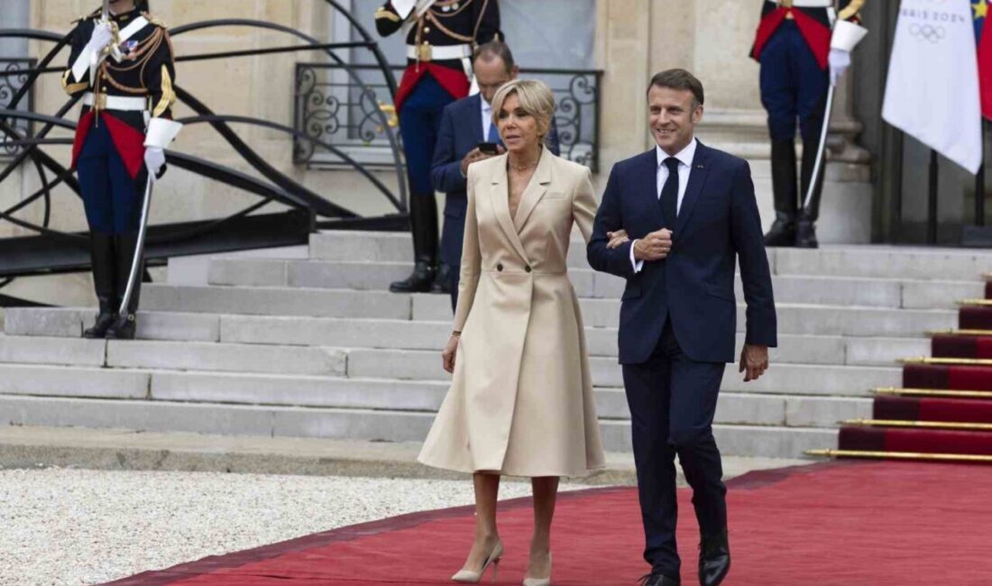 Fransa Cumhurbaşkanı Macron ve eşi Brigitte, ABD'li Candace Owens'a karşı