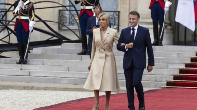 Fransa Cumhurbaşkanı Macron ve eşi Brigitte, ABD'li Candace Owens'a karşı