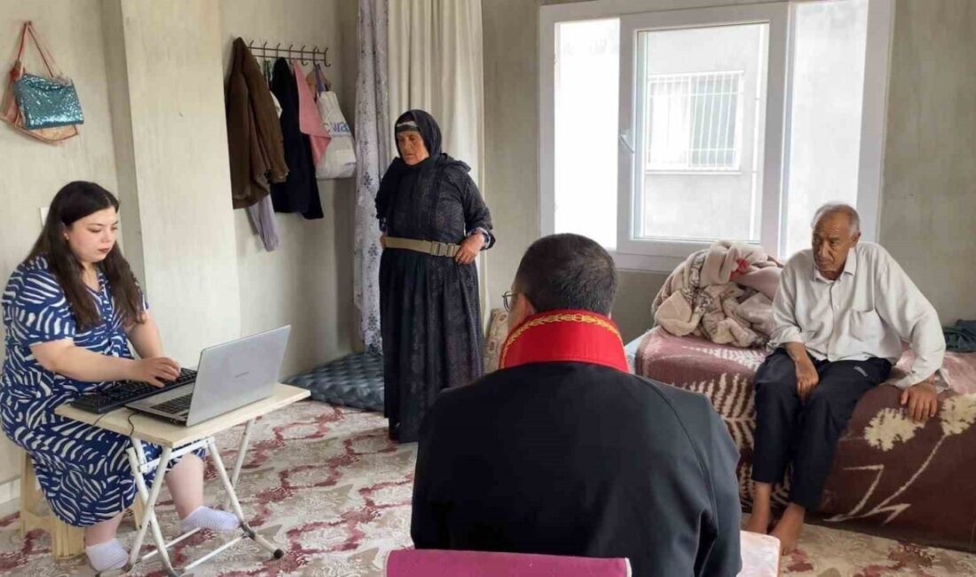 Osmaniye’de, müştekinin sağlık sorunları nedeniyle adliyeye gelememesi üzerine Evde Adalet