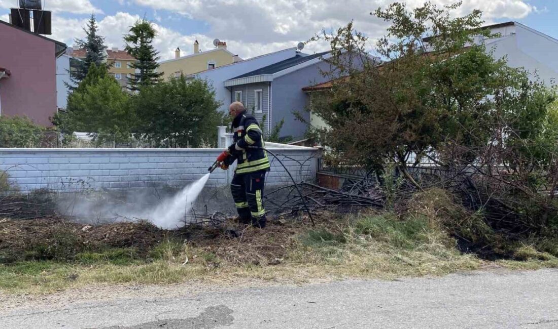Çorum'da Binevler Mahallesi'nde çıkan