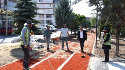 Pursaklar Belediyesi, ilçedeki eski ve kullanıma uygun olmayan parkları modern