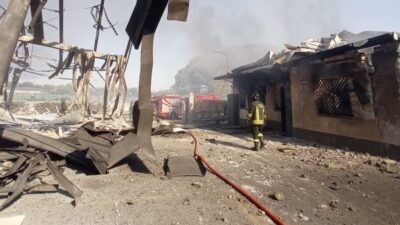 Roma'daki akaryakıt istasyonundaki patlama, 20'den fazla kişinin yaralanmasına neden oldu.