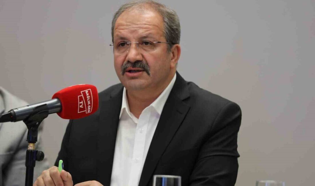 Sağlık-Sen Genel Başkanı Mahmut