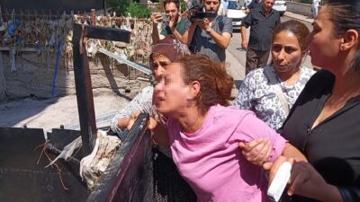 Ankara Keçiören'de sel suları nedeniyle mahsur kalan Asuman Paker sinir