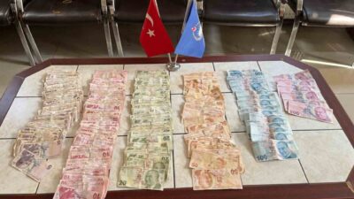 Sorgun ilçesinde yakalanan dilencinin üstünden 7 bin 420 lira çıktı.