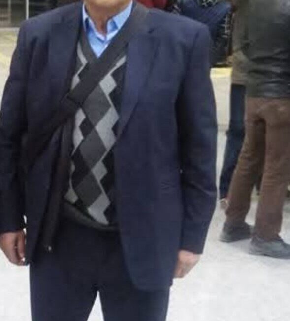 Çorum'un Ortaköy ilçesinde anız yangınına müdahale etmeye çalışan Mehmet Civan,