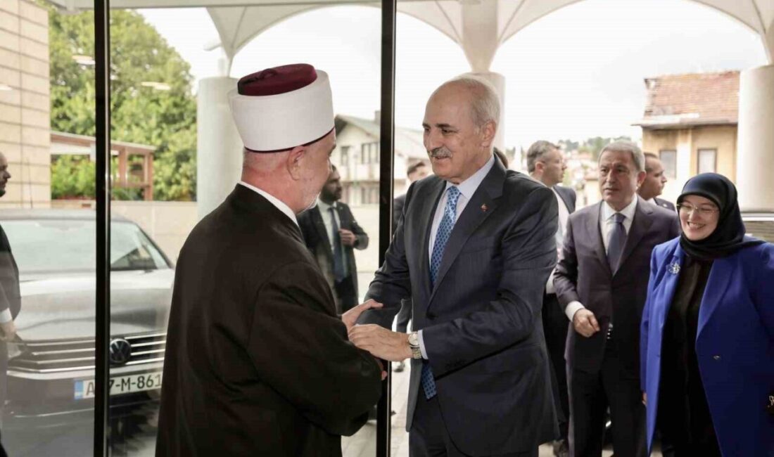 TBMM Başkanı Kurtulmuş, Bosna Hersek İslam Birliği Başkanı Kavazoviç ile bir araya geldi TBMM Başkanı Numan Kurtulmuş,