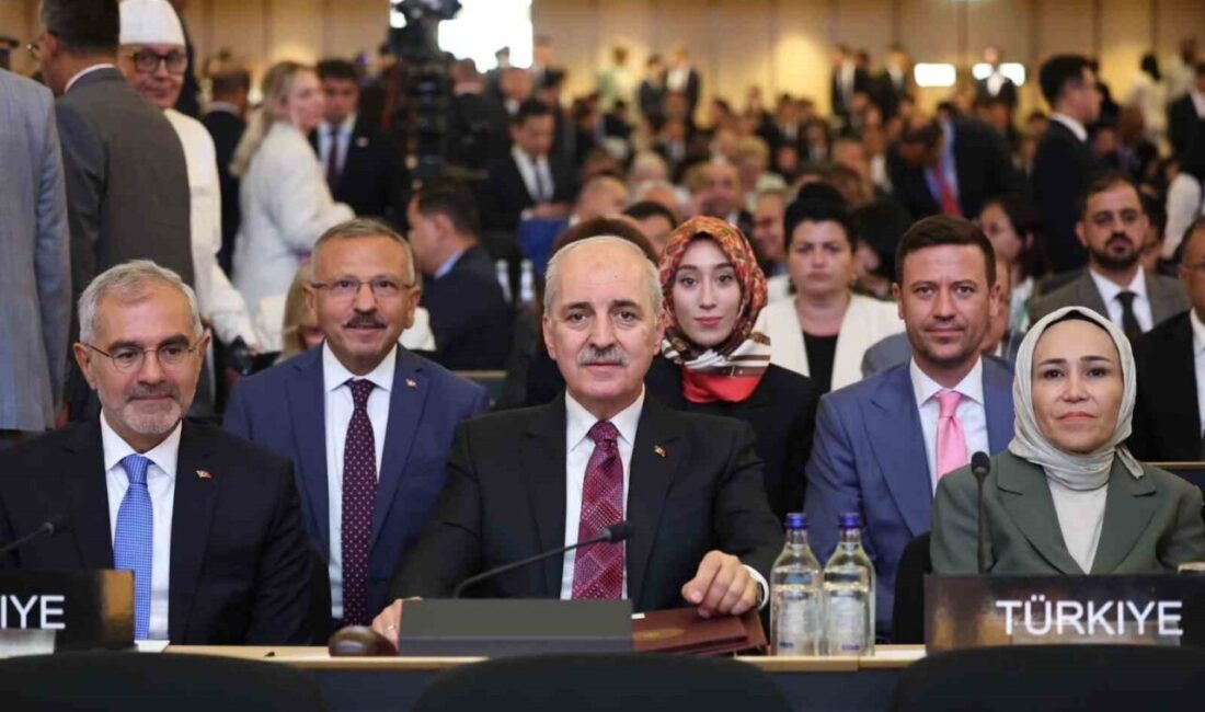 TBMM Başkanı Numan Kurtulmuş, Cenevre'de düzenlenen 6. Dünya Parlamento Başkanları