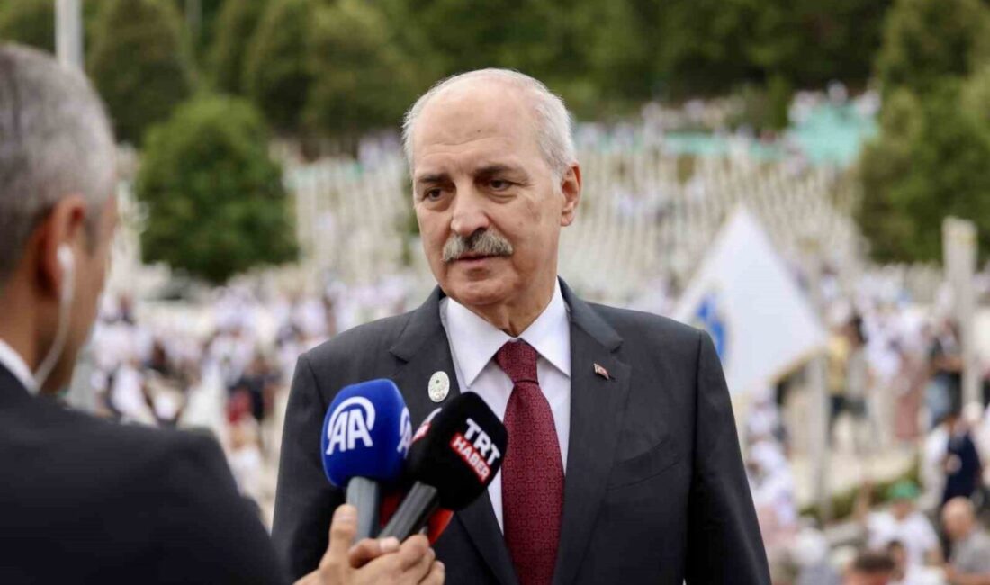 TBMM Başkanı Numan Kurtulmuş, Srebrenitsa soykırımını anma töreninde, Türkiye'nin uluslararası