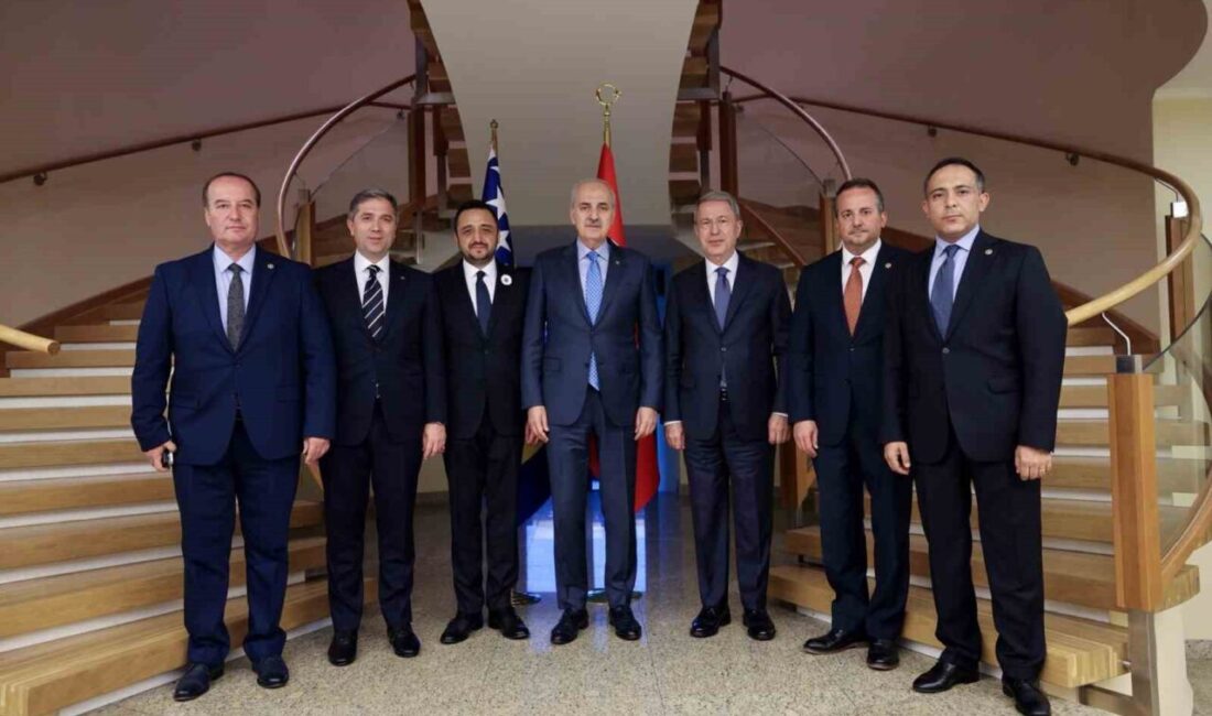 TBMM Başkanı Numan Kurtulmuş, Bosna Hersek'te bulunan Türkiye'nin Saraybosna Büyükelçiliği'ni