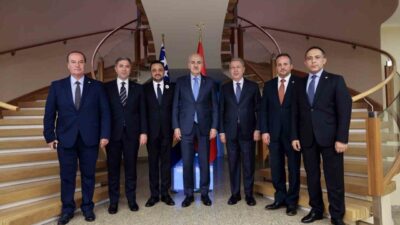 TBMM Başkanı Numan Kurtulmuş, Bosna Hersek'te bulunan Türkiye'nin Saraybosna Büyükelçiliği'ni