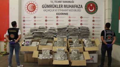 Ticaret Bakanlığı Gümrükler Muhafaza ekiplerinin Edirne, Iğdır ve İstanbul illerinde