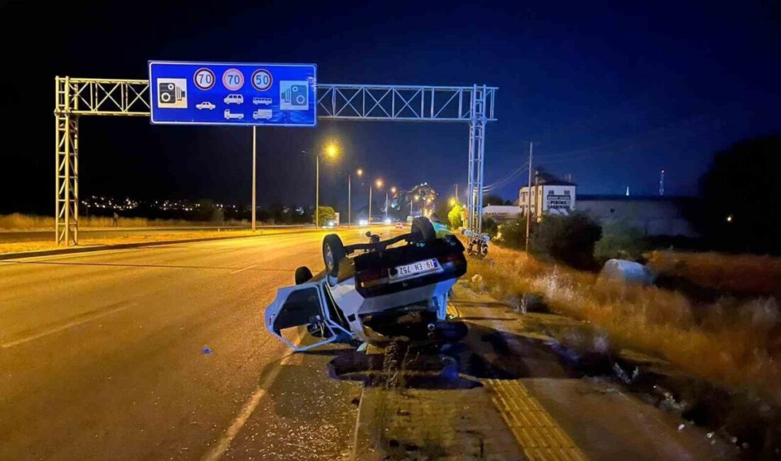 Çorum'un Osmancık ilçesinde meydana gelen trafik kazasında bir kişi yaralandı.