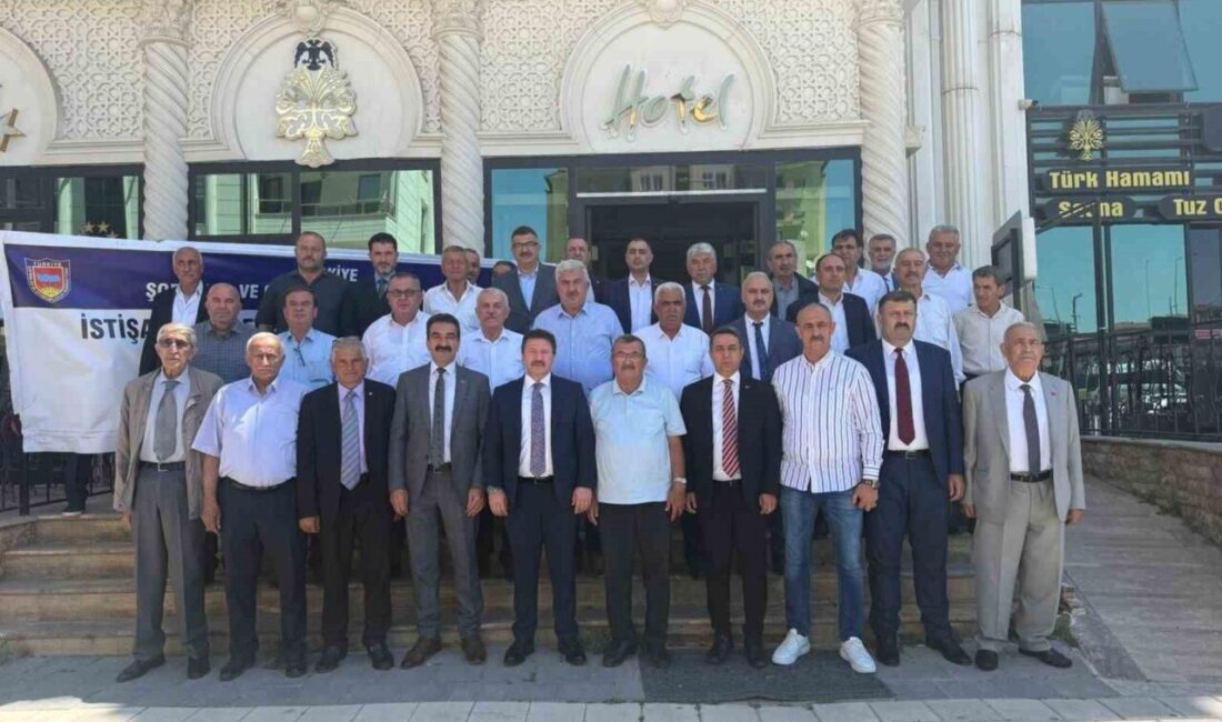 Türkiye Şoförler ve Otomobilciler Federasyonu Genel Başkanı Mehmet Yiğiner'in liderliğinde,