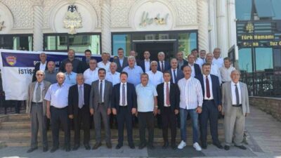 Türkiye Şoförler ve Otomobilciler Federasyonu Genel Başkanı Mehmet Yiğiner'in liderliğinde,