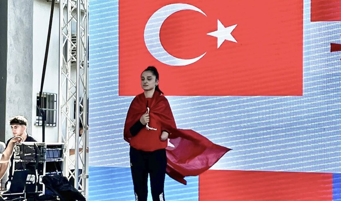 Yerköy'ün Gururu Tuana Çelik, Avrupa Paralimpik Gençlik Oyunları’nda 2. Oldu!